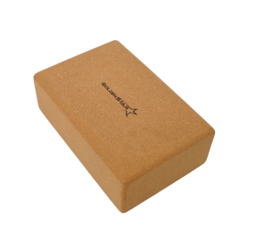 آجر یوگا چوب پنبه ای گلدن استار