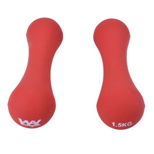 دمبل استخوانی 1.5 کیلو WAX (بسته دو عددی)